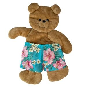 Vintage 1986 Wooltex Betsy Arnold Plush Teddy Bear Brown 24" Wall Hanging Baby